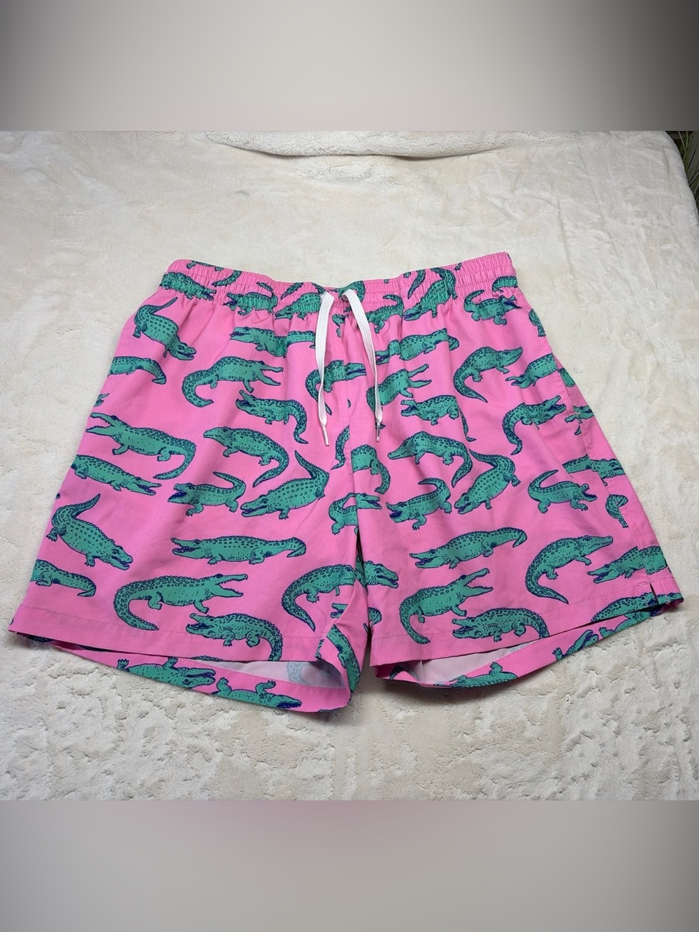 Mens CHUBBIES Alligator Glades Classic Swim Trunk Lined 5.5", Size XL